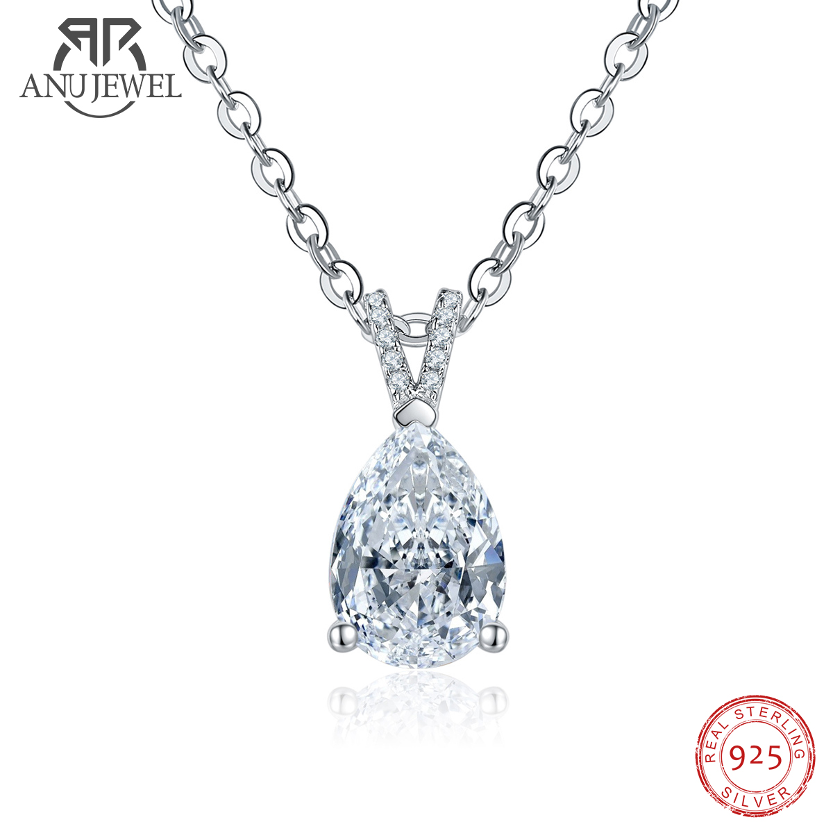 AnuJewel 2.5ct D kolor gruszka – Ansi Chain recenzja i cena