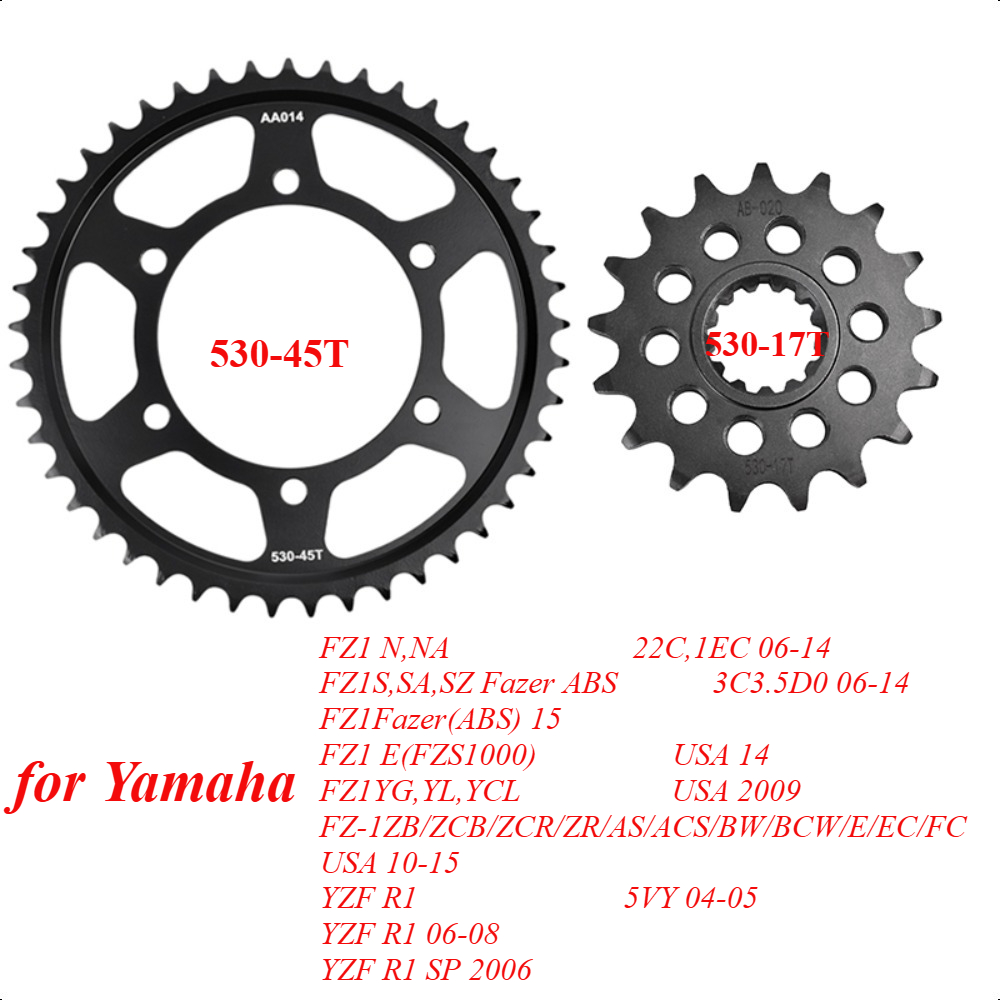 530 17T 530-45T Przednia Tylna – 428 Chain recenzja i cena