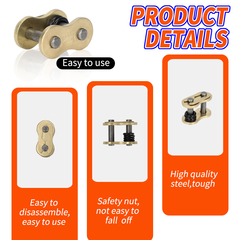 Łącznik pierścieniowy klamry ł – 428 Chain recenzja i cena