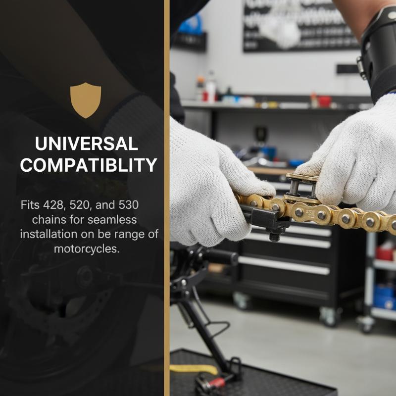 Nowy łącznik łańcucha 428 520  – 428 Chain recenzja i cena
